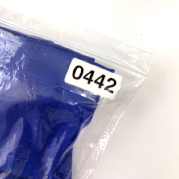 Calvin Klein Sz 10 Cobalt Royal Blue Shoulder Rubble Sheath Dress Sleeveless - Picture 11 of 11